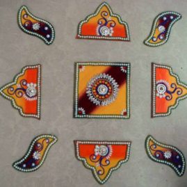 Rangoli handicraft, Ranu jindal