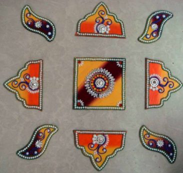 Rangoli handicraft, Ranu jindal