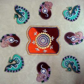 Rangoli handicraft ranu jindal