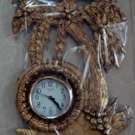 wooden wall clock, renu jindal