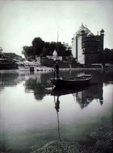 The boatman, boatman at yamuna river, george gaste